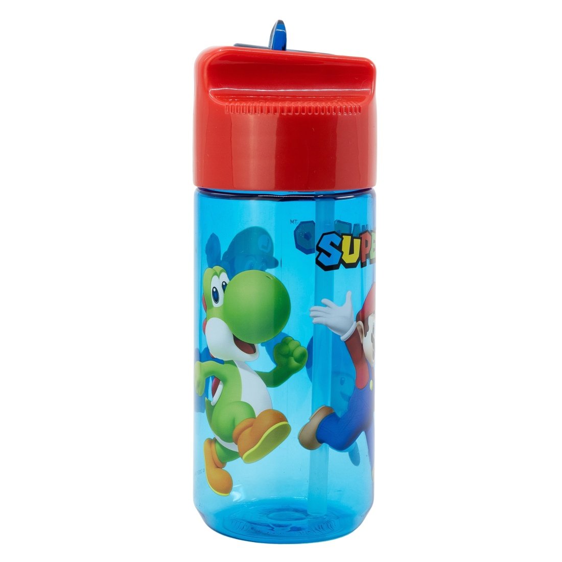 Stor Πλαστικό Παγούρι Super Mario & Friends σε Γαλάζιο χρώμα 430ml - Image 3
