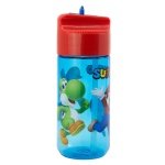Stor Πλαστικό Παγούρι Super Mario & Friends σε Γαλάζιο χρώμα 430ml - Image 3