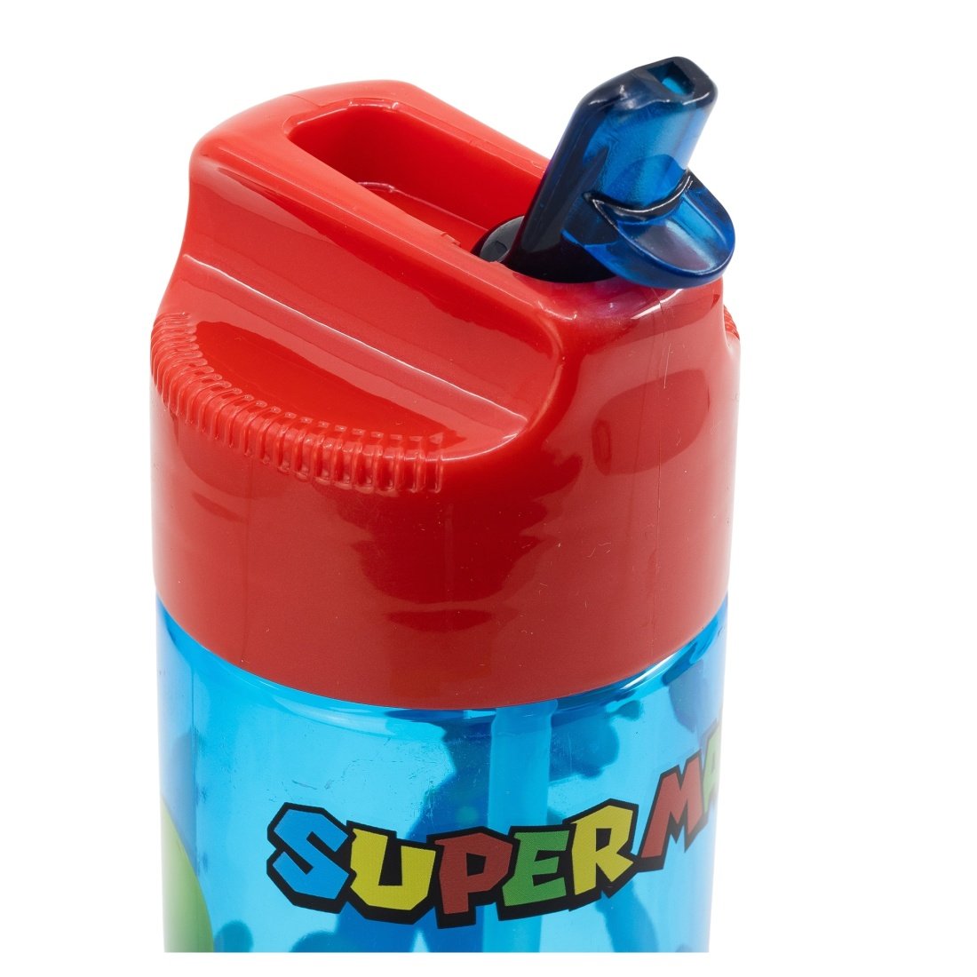 Stor Πλαστικό Παγούρι Super Mario & Friends σε Γαλάζιο χρώμα 430ml - Image 2