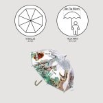 Cerda Jurassic Park Παιδική Ομπρέλα Μπαστούνι Διάφανη με Διάμετρο 71εκ. - Image 6