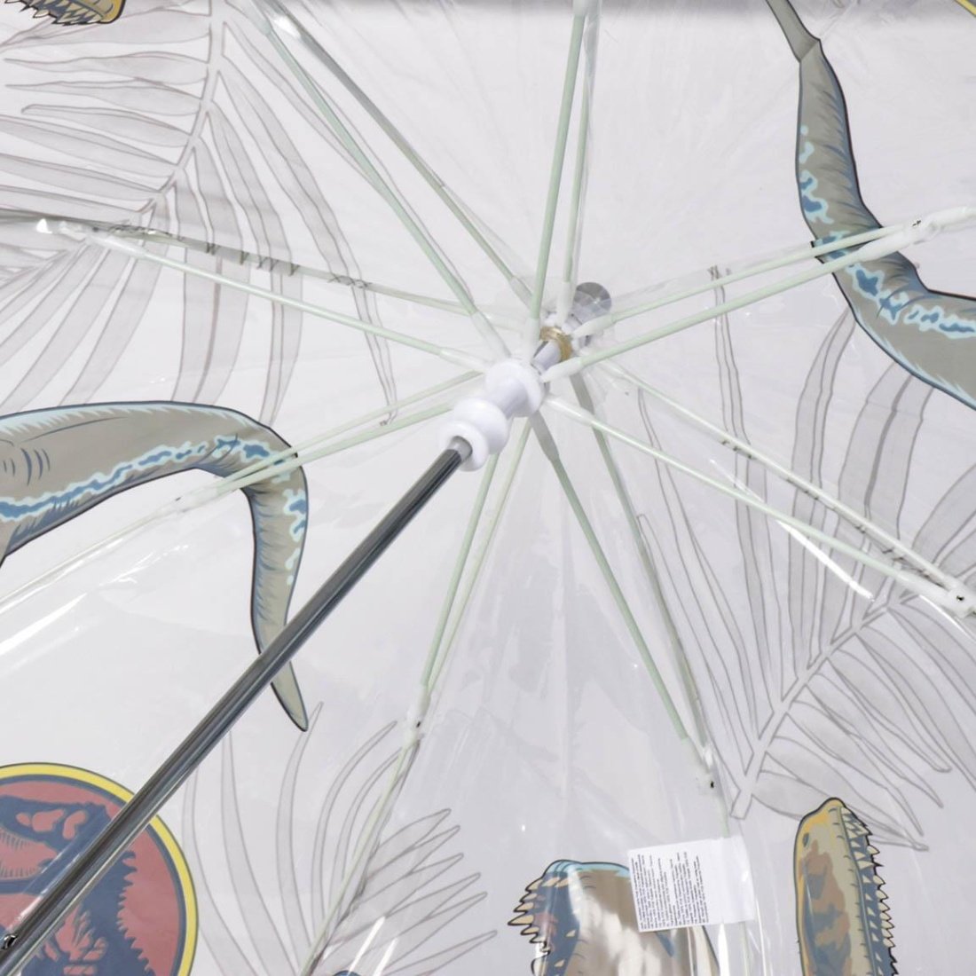 Cerda Jurassic Park Παιδική Ομπρέλα Μπαστούνι Διάφανη με Διάμετρο 71εκ. - Image 9