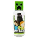 Stor Πλαστικό Παγούρι 3D Figurine Minecraft σε Πράσινο χρώμα 560ml