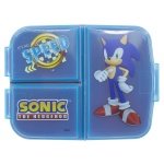 Stor Πλαστικό Παιδικό Δοχείο Φαγητού Μπλε Sonic Μ19.5 x Π16.5 x Υ6.7cm