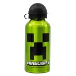 Stor Παγούρι Αλουμινίου Minecraft Creeper σε Πράσινο χρώμα 400ml - Image 3