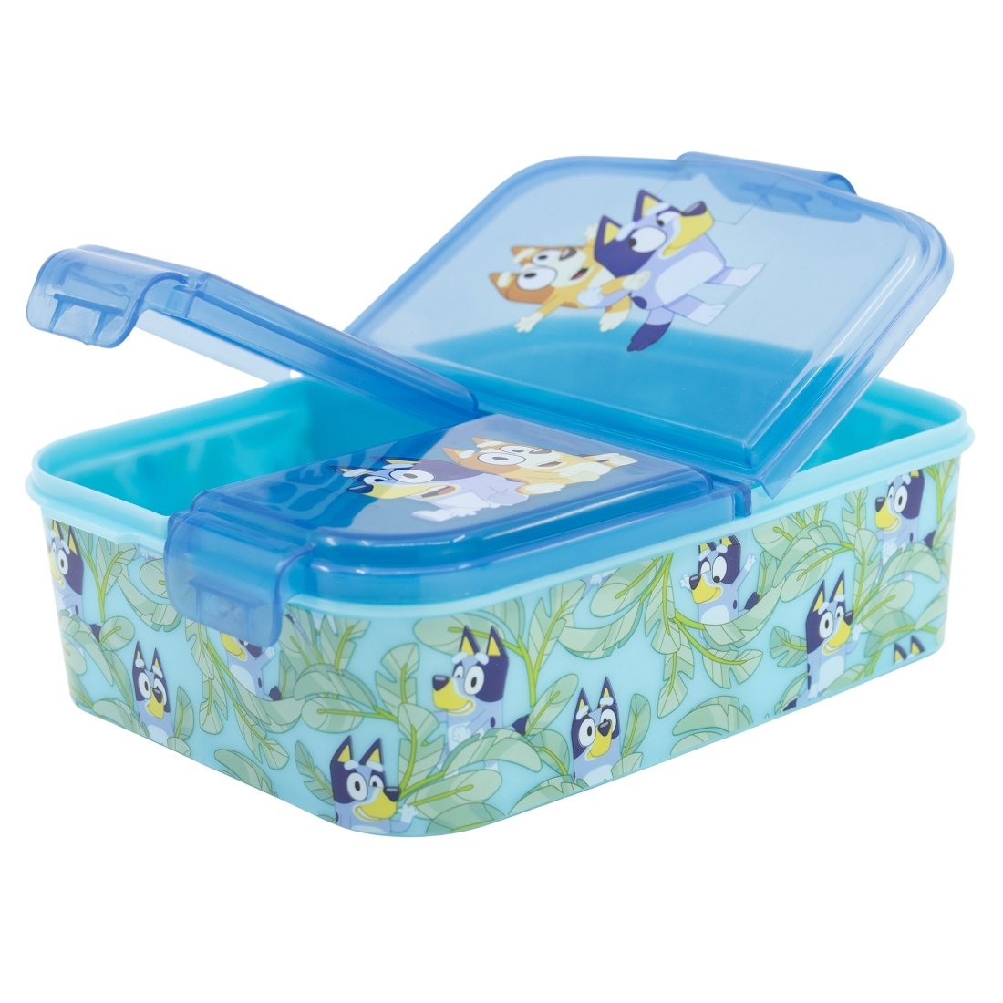 Stor Bluey Πλαστικό Παιδικό Δοχείο Φαγητού Μπλε Μ19.5 x Π16.5 x Υ6.7cm - Image 2