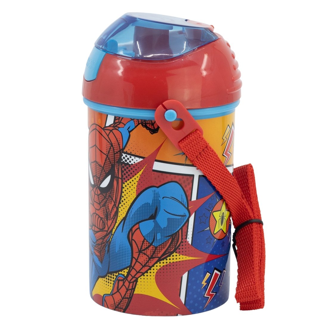 Stor Pop Up Πλαστικό Παγούρι 450ml  SPIDERMAN ARACHNID GRID - Image 2