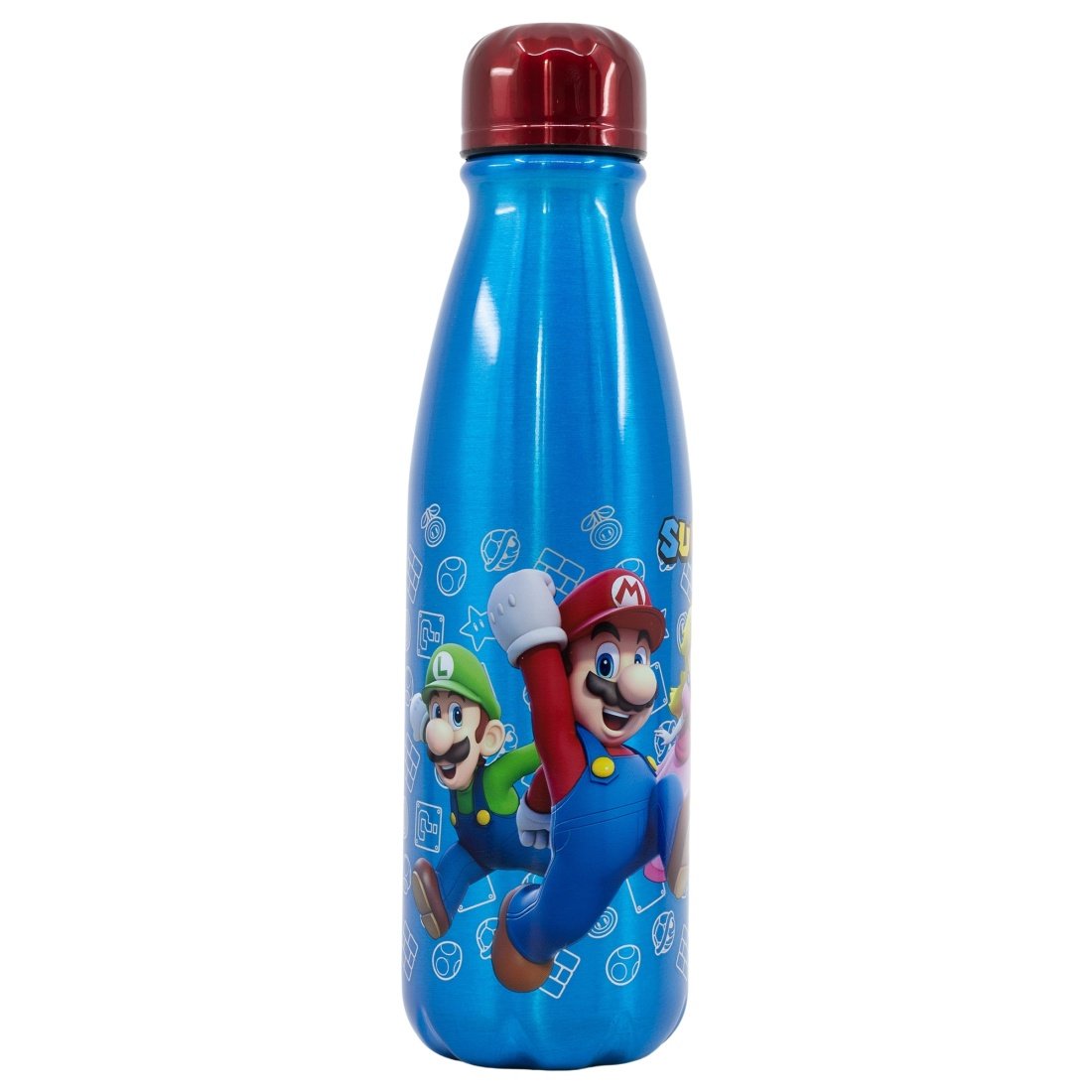 Stor Παγούρι Αλουμινίου Super Mario σε Κόκκινο χρώμα 600ml - Image 3