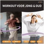 Χούλα Χουπ Εσωτερικού Χώρου 1-4kg 94cm in bag 4 assorted 19x39,5cm - Image 4