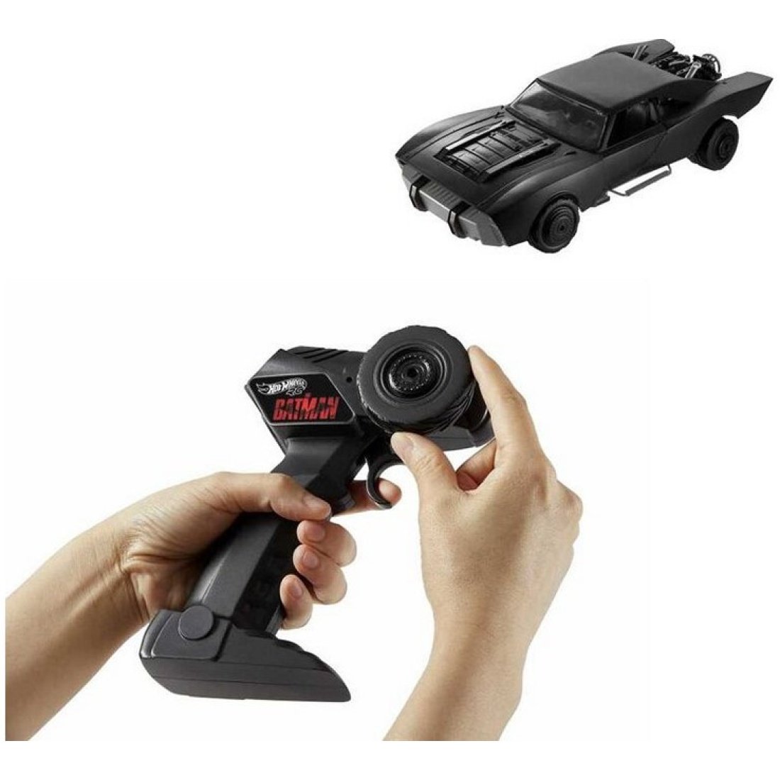 Hot Wheels Τηλεκατευθυνόμενο Mattel The Batman Batmobile 2,4 GHz 28x57cm - Image 4