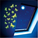 GLOW N FUN Glow in the Dark Φωσφοριζέ Αυτοκόλλητο Horse 9x12cm - Image 2