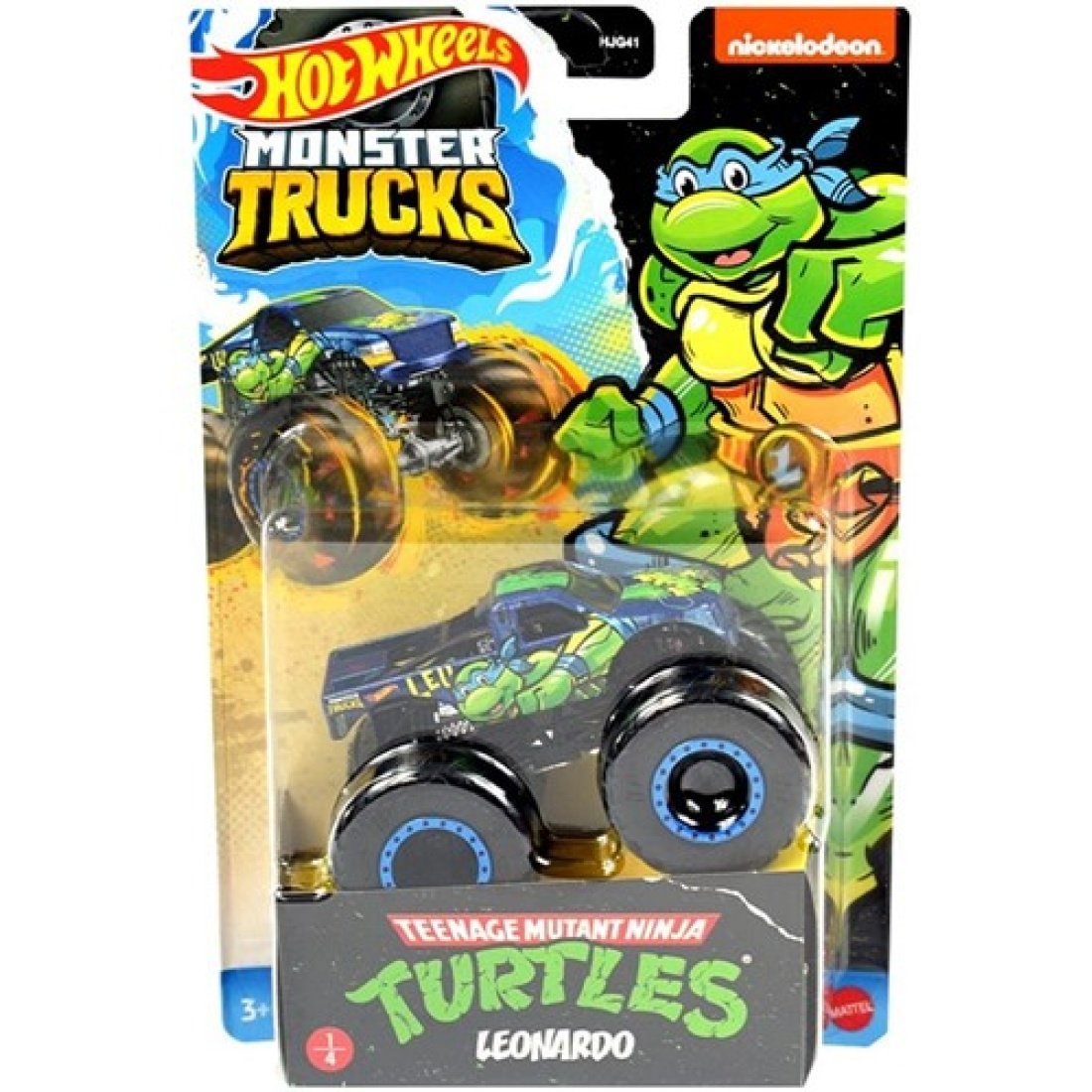 Hot Wheels Teenage Mutant Ninja Turtles Die cast Monster Trucks 1:64 4 Οχήματα Διαφορετικά 1:64 (Πωλούνται Μεμονωμένα) - Image 5