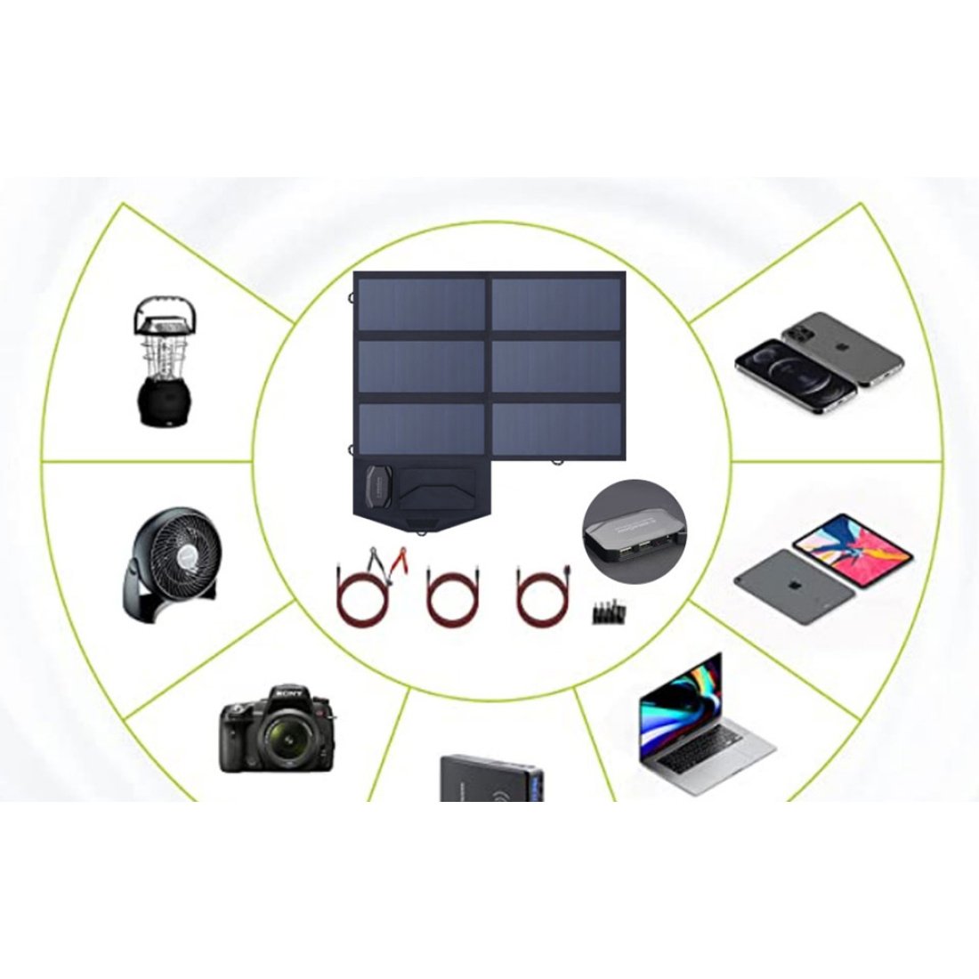 Φωτοβολταϊκό Πάνελ Allpowers XD-SP18V40W 40 W - Image 2