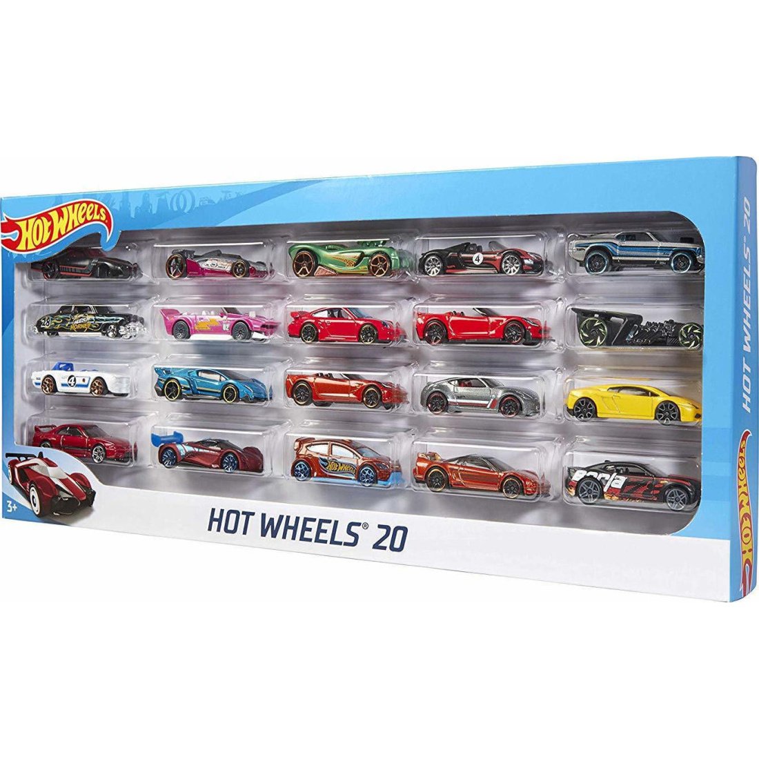 Mattel Σετ Αυτοκινητάκια Hot Wheels 20 για 3+ Ετών (Διάφορα Σχέδια) 1τμχ - Image 4