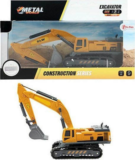 20201208124638_toi_toys_eskafeas_1_55 Toi-Toys Μεταλλικός Εσκαφέας 1:55 18x28cm - Image 1