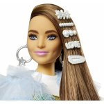 Mattel Κούκλα Barbie Extra Rainbow Dress για 3+ Ετών - Image 5