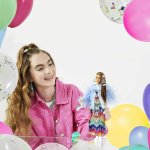 Mattel Κούκλα Barbie Extra Rainbow Dress για 3+ Ετών - Image 9