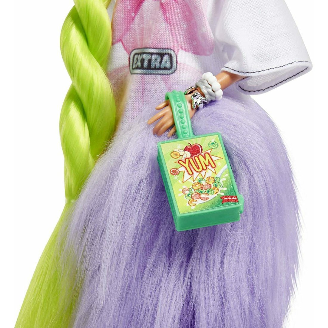 Mattel Κούκλα Barbie Extra Neon Green για 3+ Ετών - Image 7