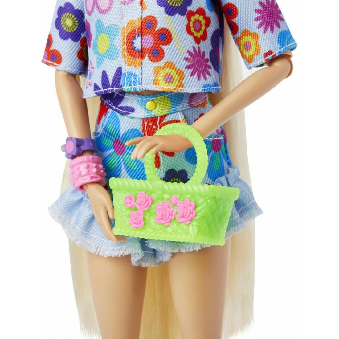 Mattel Κούκλα Barbie Extra Flower Power για 3+ Ετών - Image 6