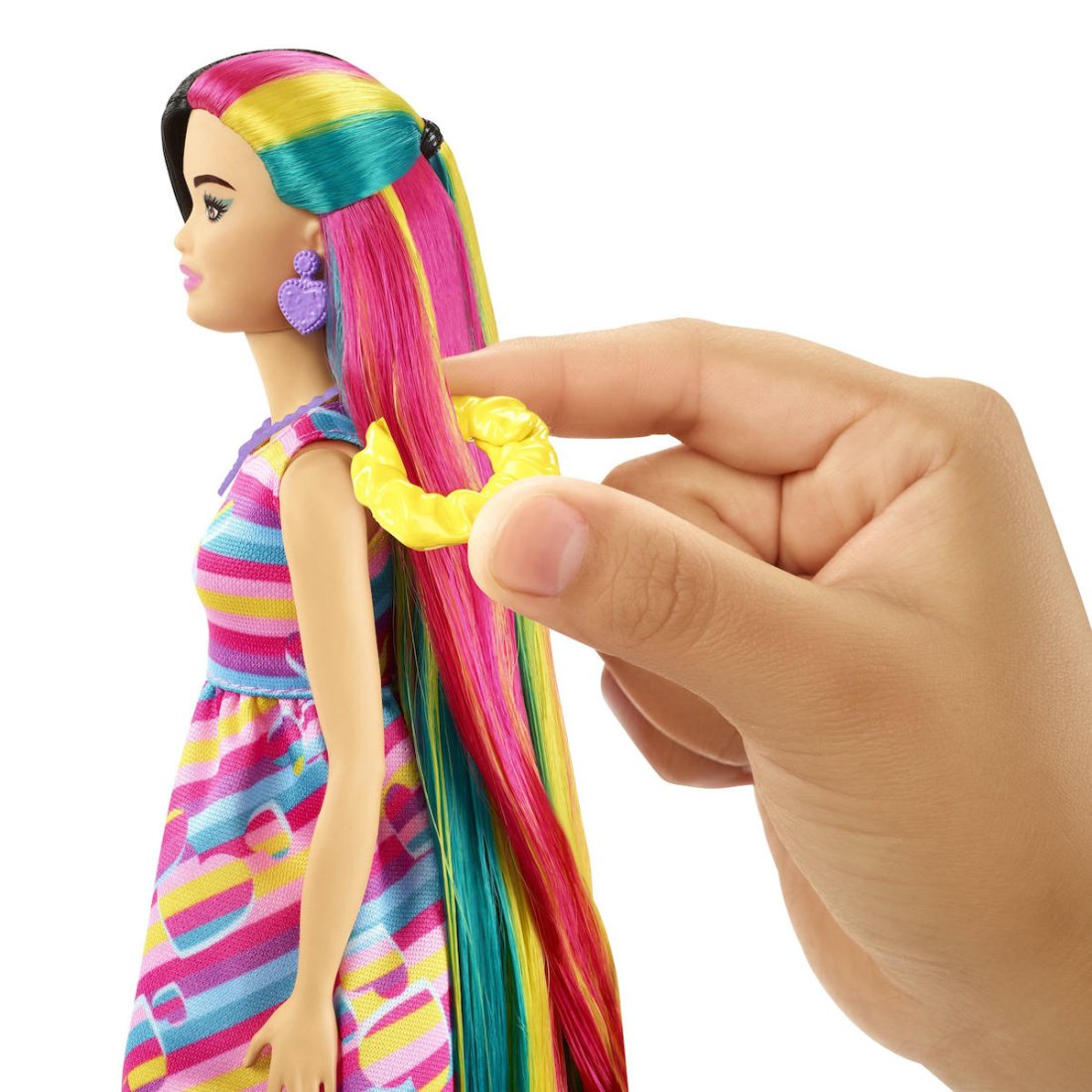 Mattel Κούκλα Barbie Totally Hair - Heart για 3+ Ετών - Image 5