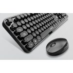 MOFII Sweet Ασύρματο Σετ Πληκτρολόγιο & Ποντίκι Μαύρο Αγγλικό US - Image 4