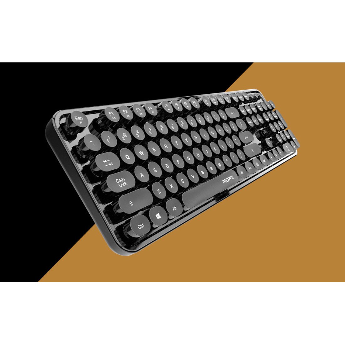 MOFII Sweet Ασύρματο Σετ Πληκτρολόγιο & Ποντίκι Μαύρο Αγγλικό US - Image 2