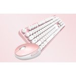 MOFII Sweet Ασύρματο Σετ Πληκτρολόγιο & Ποντίκι Αγγλικό US White-Pink - Image 7