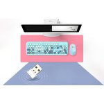 MOFII Honey Plus Ασύρματο Σετ Πληκτρολόγιο & Ποντίκι Αγγλικό US Μπλε - Image 4