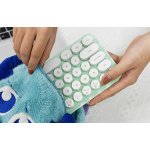 MOFII Bean Ασύρματο Σετ Πληκτρολόγιο & Ποντίκι Αγγλικό US White-Green - Image 2