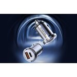 Romoss Φορτιστής Αυτοκινήτου Ασημί με Θύρες: 1xUSB 1xType-C μαζί με Καλώδιο - Image 5