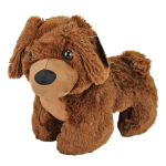 Λούτρινο Σκυλάκι Paws 23 εκ. Καφέ 3