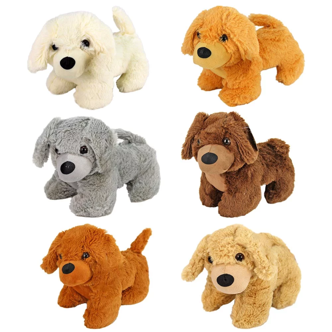 Λούτρινο Σκυλάκι Paws 23 εκ. Καφέ 1 - Image 2