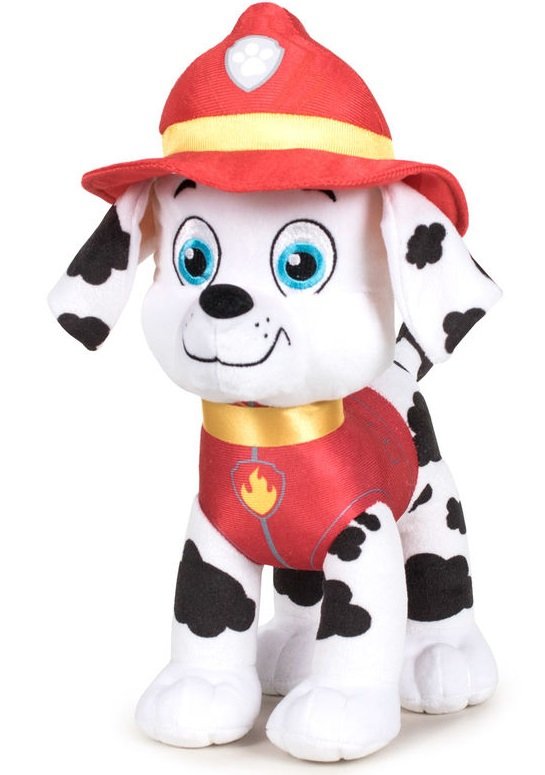 8425611386510-1 Λούτρινο Nickelodeon Paw Patrol Marshall 19cm - Image 1