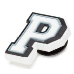 Αξεσουάρ για Διακόσμηση Παπουτσιών Crocs σχέδιο Γράμμα Letter P Χρώματος Λευκό