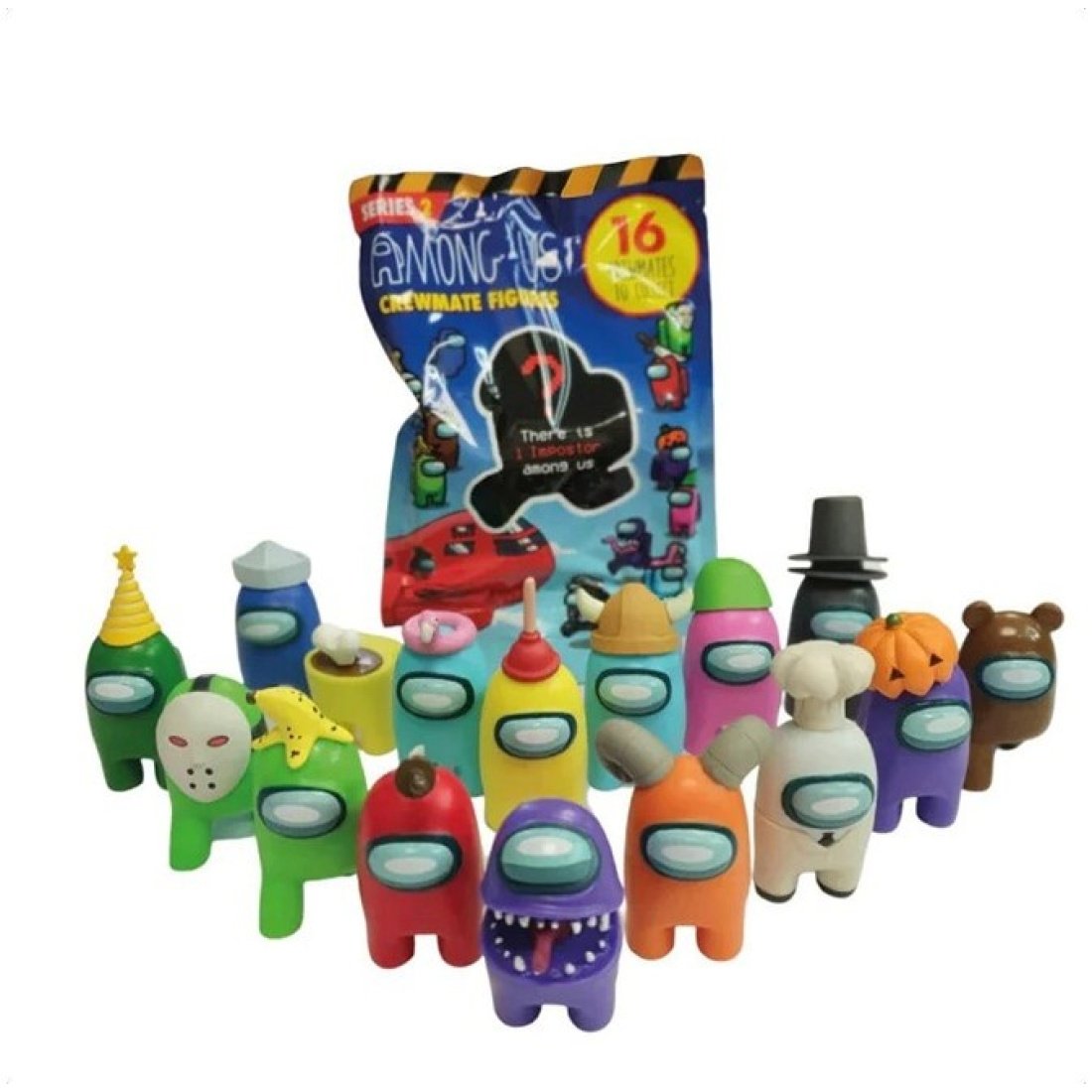 Σακουλάκι Έκπληξη Among Us Crewmate Figures 4,5cm Series 2 - Image 2