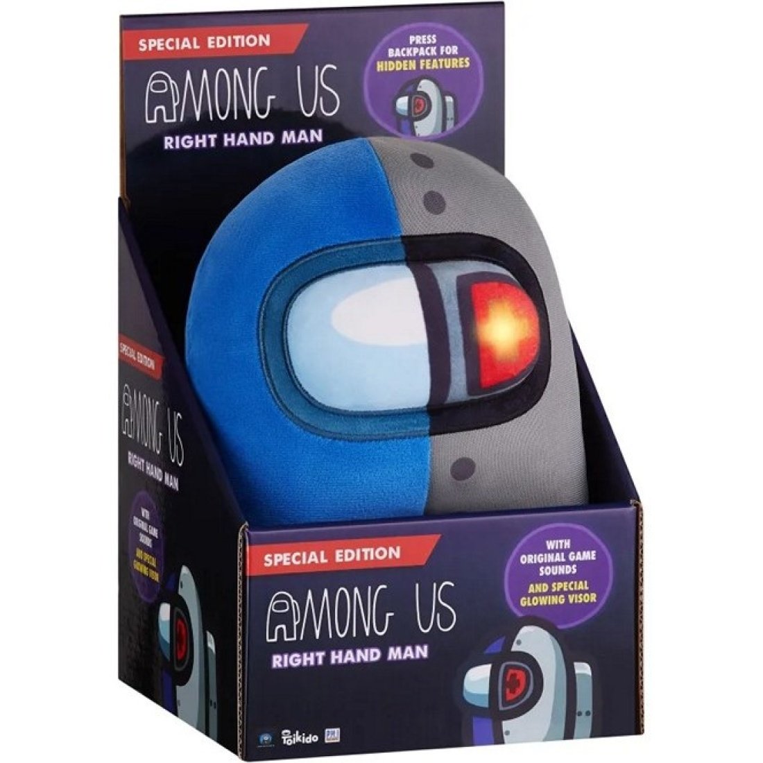 Λούτρινο Among Us Right Hand Man Special Edition Plush 25cm AU1000+ Sound in Box 25cm - Image 2
