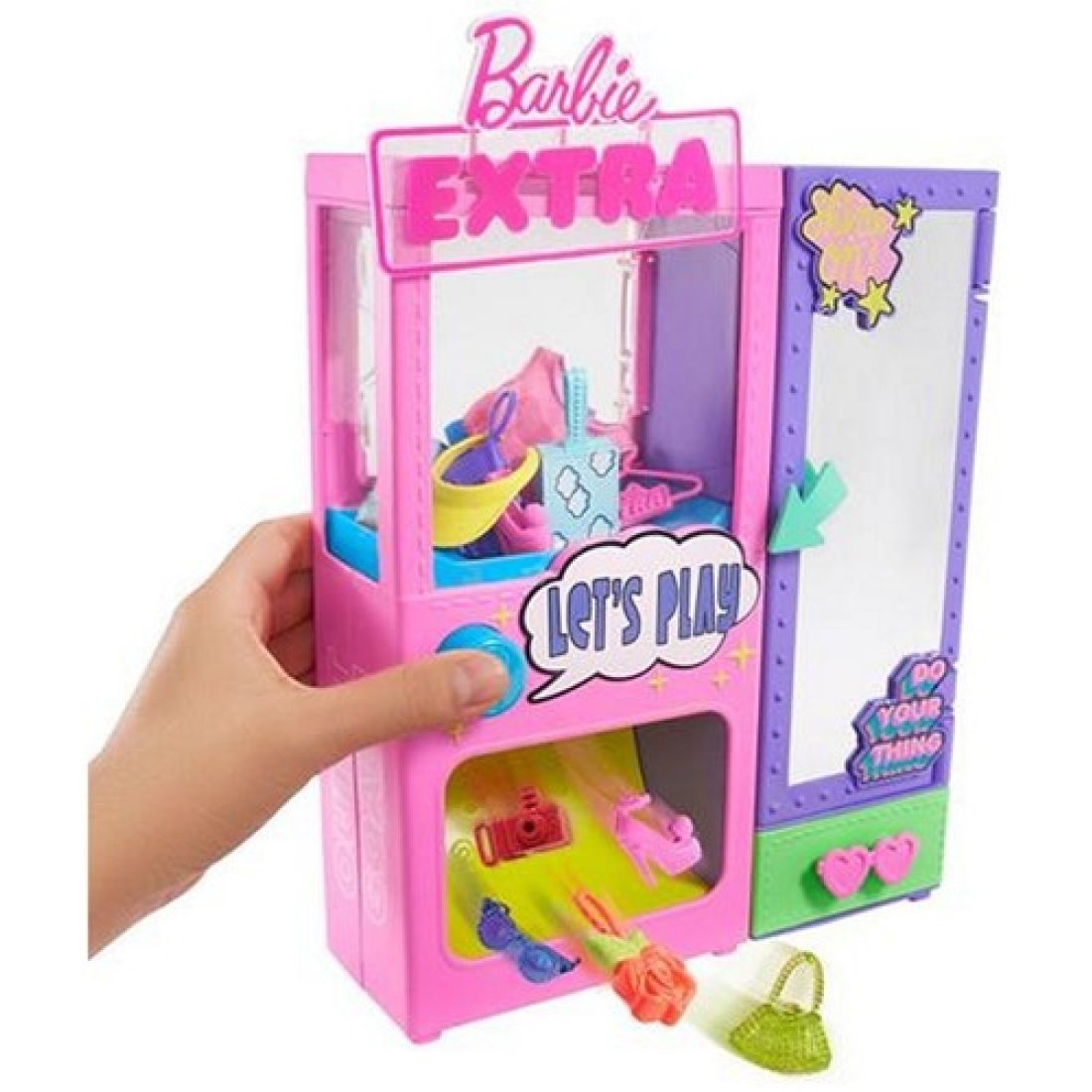 Barbie Extra Surprise Ντουλάπα Με Αξεσουάρ 20 τεμάχια HFG75 - Image 4