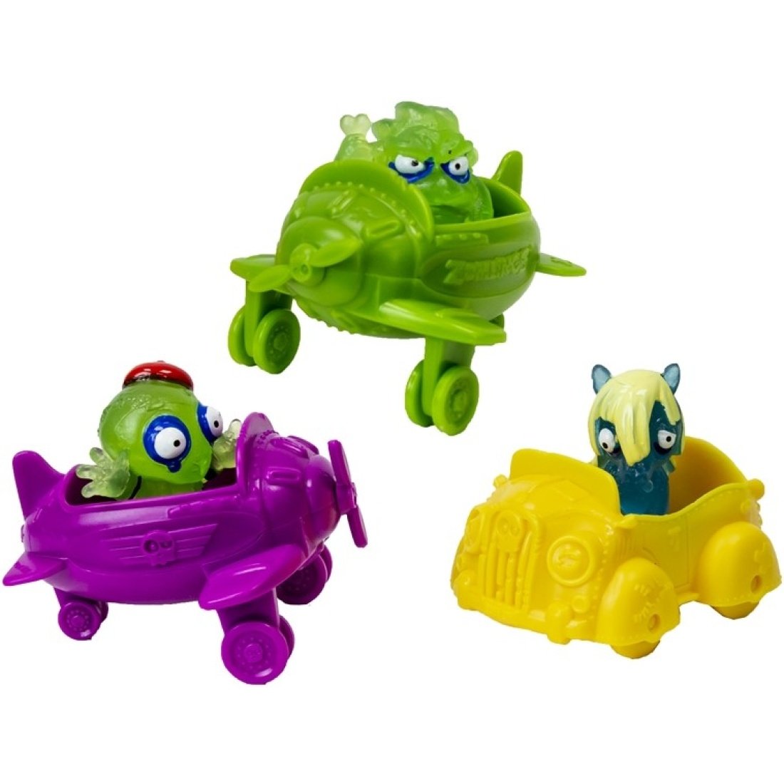 Σακουλάκι Έκπληξη Zomlings In The Big Town Series 4 Pack(1 Zomling + 1 Zom-Mobile) - Image 3