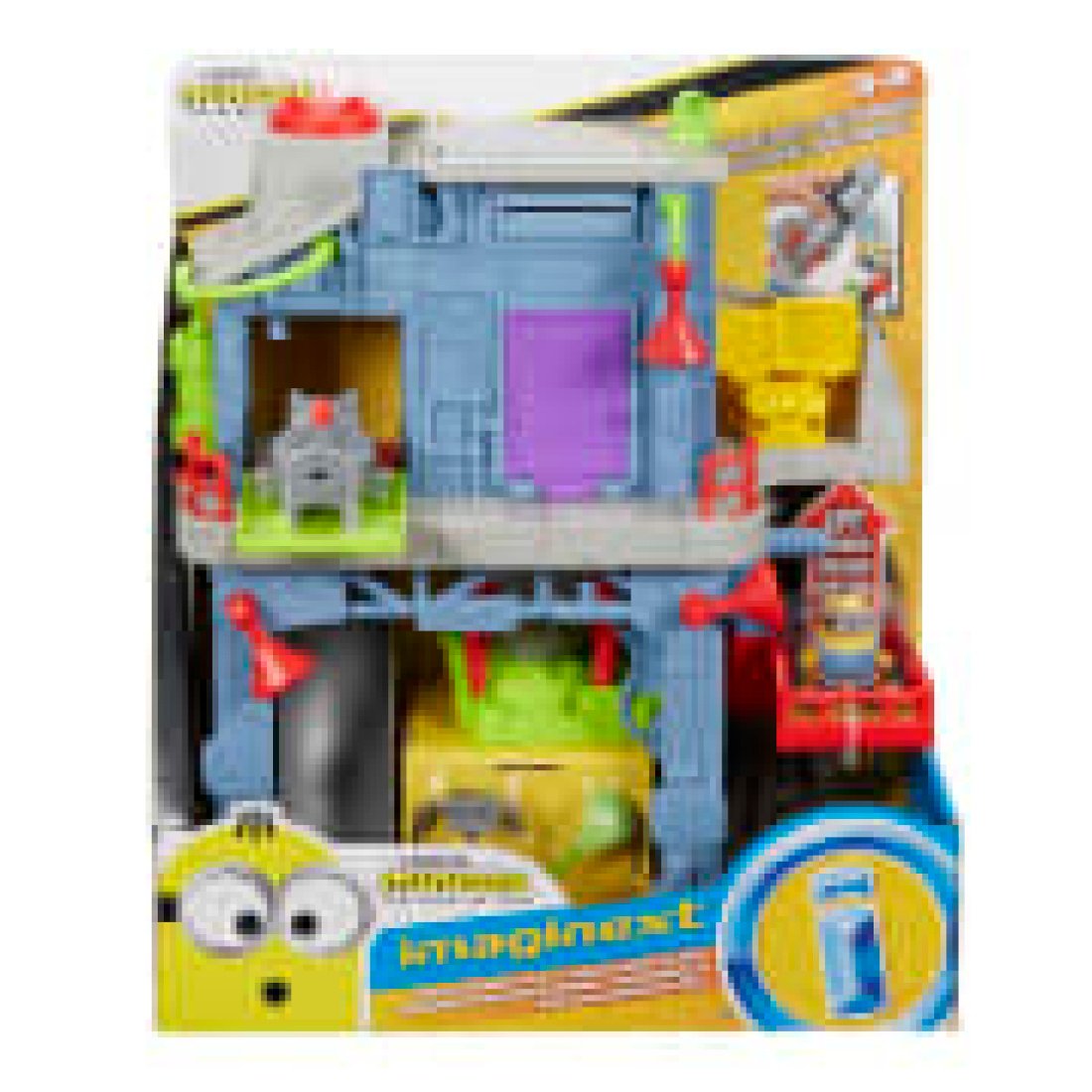 Imaginext Minions The Rise of Gru Gru's Gadget Lair Playset 36x40cm - Image 6