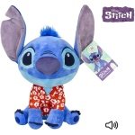 Λούτρινο Disney Stitch Hawaiian  με Ήχο 30 εκ.