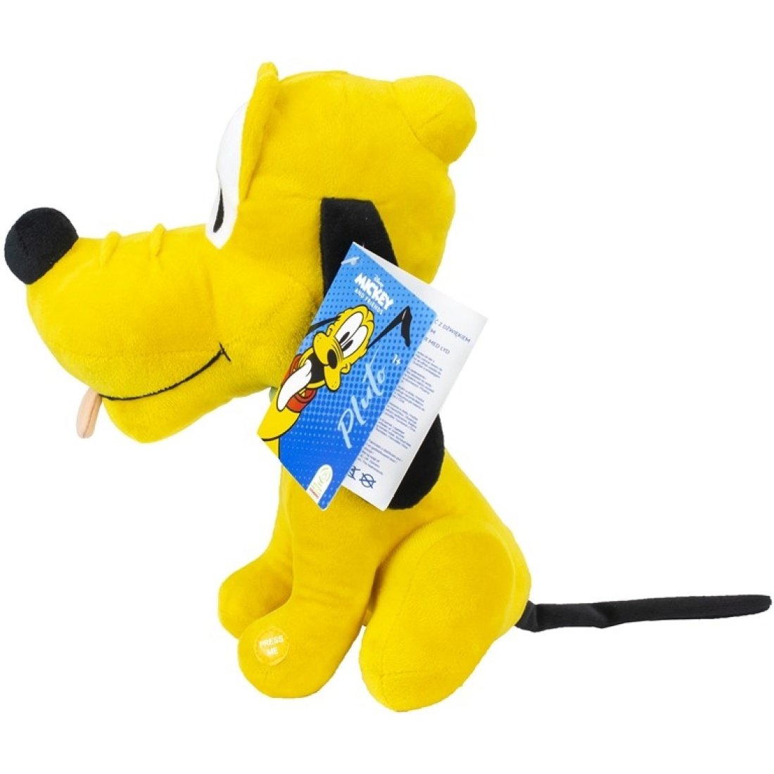 Λούτρινος Σκύλος Πλούτο Disney Classics Palz 28cm με ήχους - Image 4