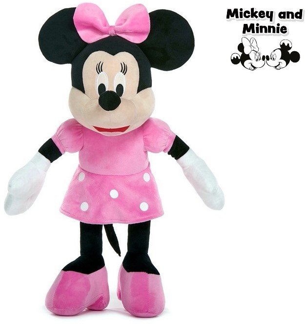 disney-pluche-minnie-mouse-43cm Disney Λούτρινο Χνουδωτό Minnie Mouse 43εκ. - Image 1