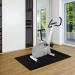 Πατάκι Προστασίας Δαπέδου Πατάκι Καρέκλας Γραφείου από Πλαστικό σε Μαύρο χρώμα, 100x140 cm - Image 9