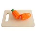 Σετ Ξύλινο Παιχνίδι Καφάσι 34 τεμαχίων με Λαχανικά, Φρούτα, Ξύλο Κοπής και Μαχαίρια, 23.5x26x6 cm - Image 8