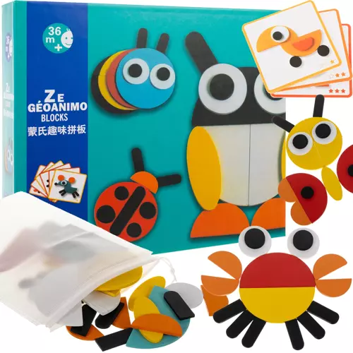 eng_pl_Wooden-jigsaw-puzzle-Kruzzel-20350-16233_13 Ξύλινο Παιδικό Παζλ Παιχνίδι Κατασκευών 29 τμχ με Θέμα Ζωάκια, Κατάλληλο για Παιδιά άνω των 3 ετών - Image 1