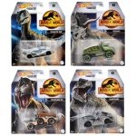 Mattel Αυτοκινητάκι Hot Wheels Jurassic World 4 Οχήματα 14x16cm