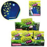 GLOW N FUN Glow in the Dark Φωσφοριζέ Αυτοκόλλητο Dino 9x12cm in display (24) - Image 2