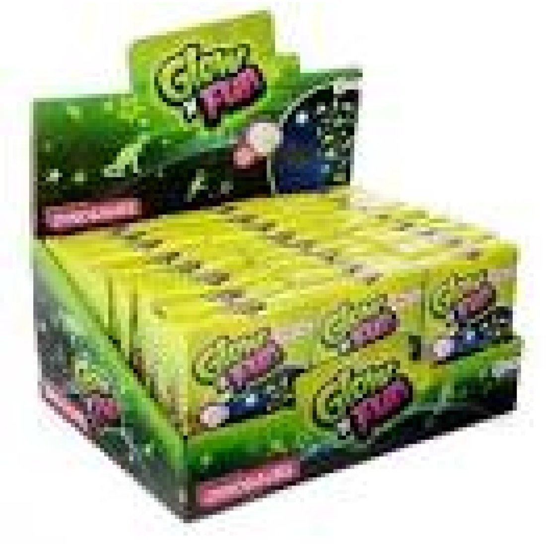 GLOW N FUN Glow in the Dark Φωσφοριζέ Αυτοκόλλητο Dino 9x12cm in display (24) - Image 3