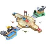Mattel  Παιχνίδι Μινιατούρα Jurassic World Mini Battle Arena Playset + Dinos 21,5x43cm - Image 3
