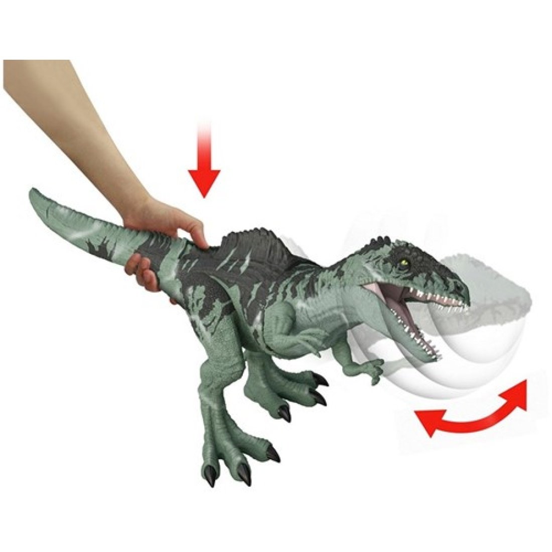 Mattel Jurassic World Γιγαντόσαυρος με Ήχους GYC94 για 4+ Ετών 53εκ. - Image 4