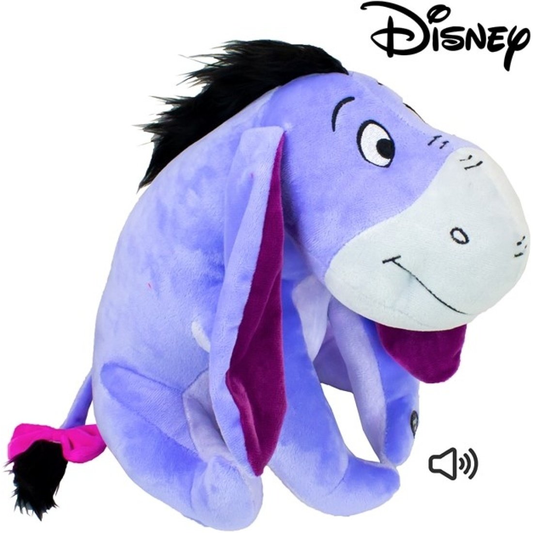 Disney Γκάρυ Eeyore Winnie the Pooh Με Ήχο Λούτρινο 30cm - Image 4